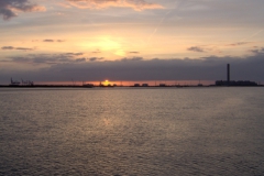 sunset theemsdelta#(20080623)a landschappen