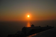 sunset santorini#(20100523) landschappen